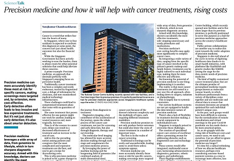 Precision medicine and how it will help with cancer treatments, rising costs